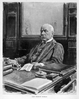 John Pierpont Morgan 1895 Banking J P Morgan Banker