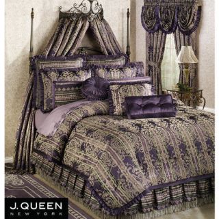 Queen New York Palazzo Purple Lined Pole Top Drapes Brand New