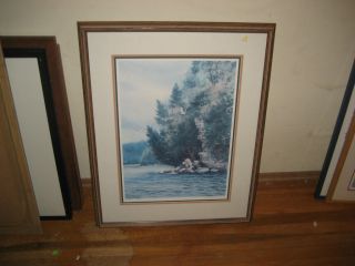 Flight Signed by Jack Anderson Framed Le Lithograph