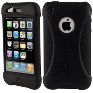  Impact Silicone Skin Cover Black Case for Apple iPhone 3 3G 3GS