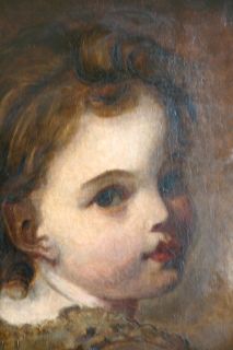 Sir Joshua Reynolds RA 1723 1792 Old Master Girl Portrait Oil Painting