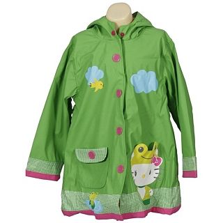 Western Chief Hello Kitty Froggy Raincoat (Toddler)   642020