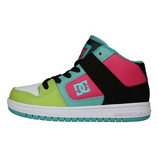 DC Manteca III Mid (Toddler/Youth)   301541A LGB   Skate Shoes