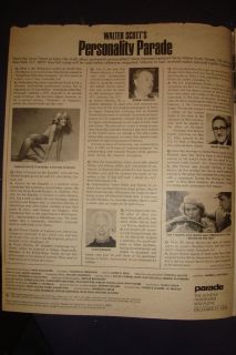 2911220SR Parade Magazine Jack Pardee Woody Guthrie MIA Farrow 17