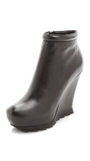 Camilla Skovgaard Ankle Wedge Boots with Saw Sole