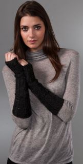 Juicy Couture Sequin Fingerless Gloves