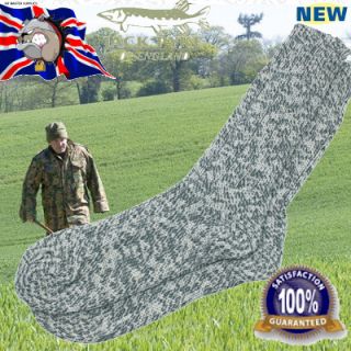 New Jack Pyke Norwegian Thick Soft Comfortable Grey White Fleck Socks