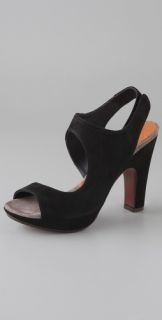 Chie Mihara Shoes Tasca Suede Platform Sandals