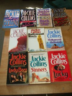 10 Novels by Jackie Collins