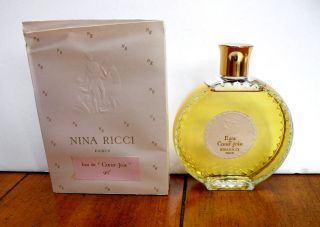 Vintage Nina Ricci Eau de Coeur Joie Perfume in Box SEALED