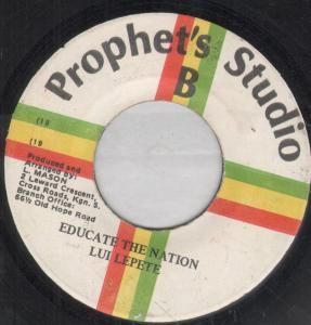  Educate The Nation 7 B w Version Jamaica Prophets Studio