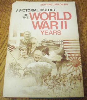  History of The World War II Years by Edward Jablonski 1995