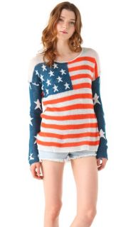 Wildfox Wildfox White Label Born on The Fourth of July Billy Sweater