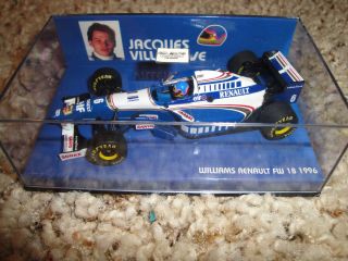 Minichamps 1 43 Diecast Jacques Villeneuve 1996 Williams FW18 F1