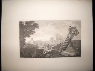 Hogarth 1822 LG Folio Frontispiece to Kirbys Perspective