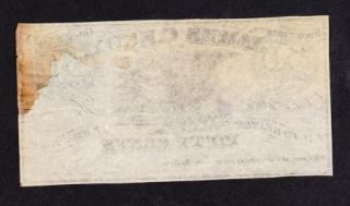 Civil War Script James C. Knox Oneida Co. NY Knox Corners 50 cents Dec