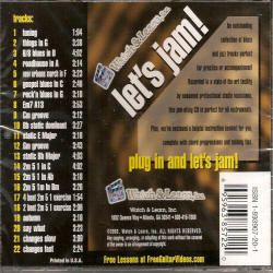 Lets Jam Play Along CD Tracks Live Band Jazz and Blues