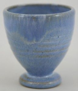 Shearwater 3 5 Egg Cup Vase by James Anderson 2002 Blue Flowing Glaze