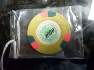 James Bond Casino de Isthmus City $1000 Poker Chip
