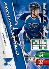 NHL Panini Adrenalyn XL Extra Extra Signature Ultimate Card 
