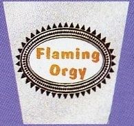 Shot Glass Flaming Orgy Cocktail Shooter 50ml