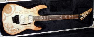 Ouija Custom Made Electric Guitar w Jackson Case