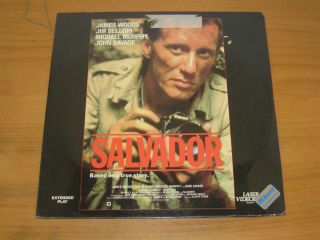 Salvador James Woods Laserdisc LD Brand New SEALED
