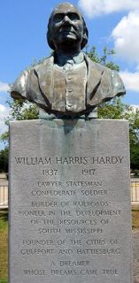William H. Hardy Monument in Gulfport, Mississippi