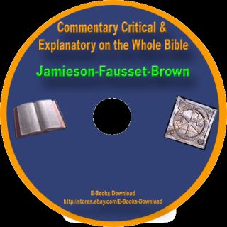  Jamieson, A.R. Fausset, and David Brown. This ebook contains 3,444