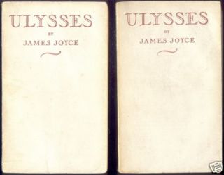 James Joyce Ulysses Odyssey Press Edition 1933