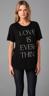 Wildfox Love is Everything Tee