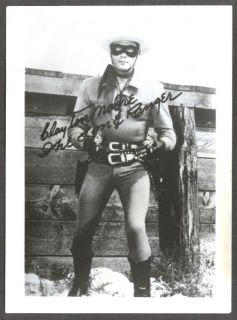 Clayton Moore The Lone Ranger Photo 1950s