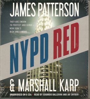 NYPD Red by James Patterson Marshall Karp Audio 6 CD Unabridged