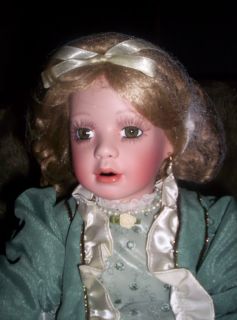 Janis Berard Full Porcelain Annie Kais HSN Doll