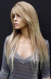 50 Human Hair Futura Fibre Sandy Blonde Wig Da 96