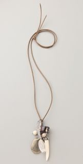 Chan Luu Pyrite Charm Necklace