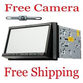  Stereo Car DVD Player Double DIN 7 inch Monitor MP3 USB Camera