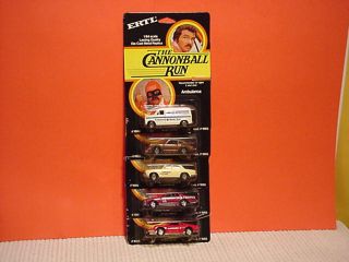 Burt Reynolds 1981 Cannonball Run 5 Car Set Mocs