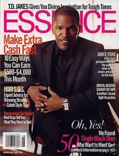 Essence Magazine Jamie Foxx August 2006