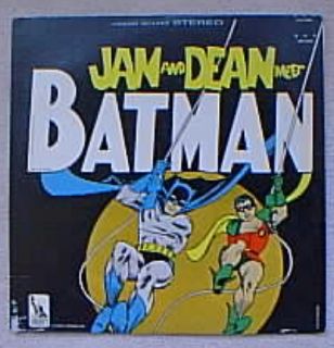 Jan and Dean Meet Batman LP – 1966 Vinyl Album LRP 3444 Liberty