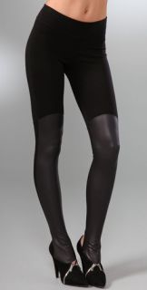 Kill City Tall Boot Leggings with Faux Leather