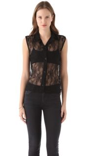 Pencey Standard Sleeveless Lace Blouse by Jessica Hart for Pencey Standard