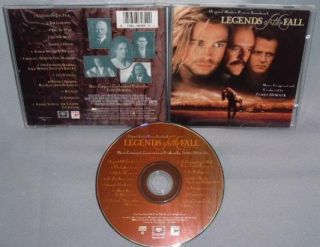 CD Soundtrack Legends of The Fall James Horner 074646646229