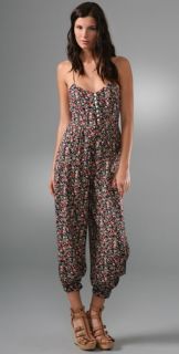 Free People Lazy Daisy Floral Jumpsuit