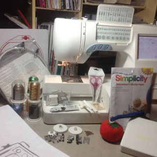 Janome Made Kenmore Embroidery and Quilting Machine EXTRAS