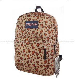 JanSport Superbreak Backpacks T501   Classic Tan Urban Leopard