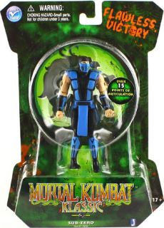 Mortal Kombat Klassic Jazwares Sub Zero 4 Action Figure