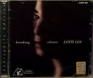 Janis Ian Breaking Silence RARE 24K Gold CD by Analogue Productions