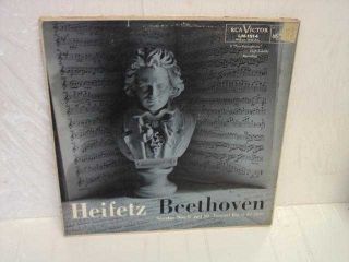 Jascha Heifetz LP LM 1914 Beethoven Sonatas 8 10 Album