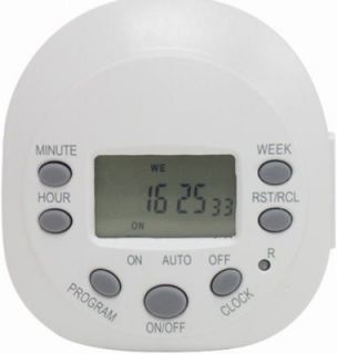  Duty Weekly Timer with Battery Backup 15150 Jasco Products